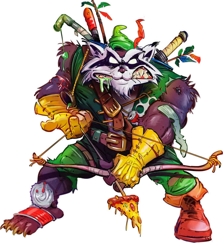 Rabid Robin character art